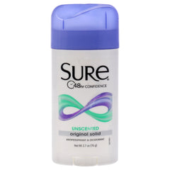 Sure Original Solid Anti-Perspirant Deodorant - Unscented -Thefragrancemart.com