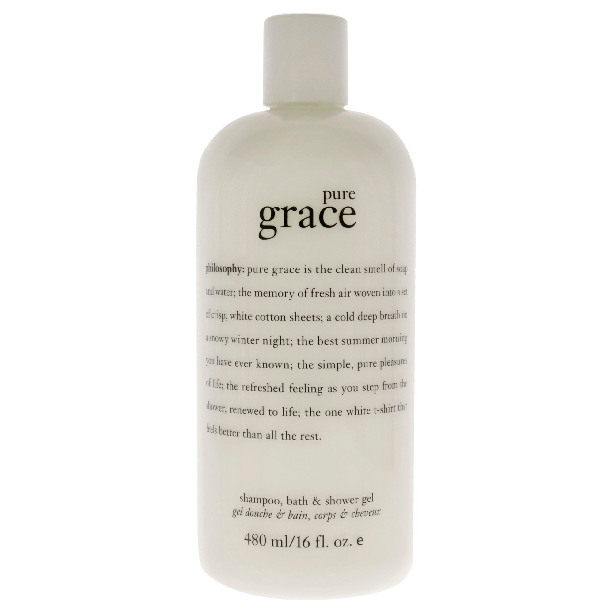 Philosophy Pure Grace Shampoo, Bath Shower Gel -Thefragrancemart.com