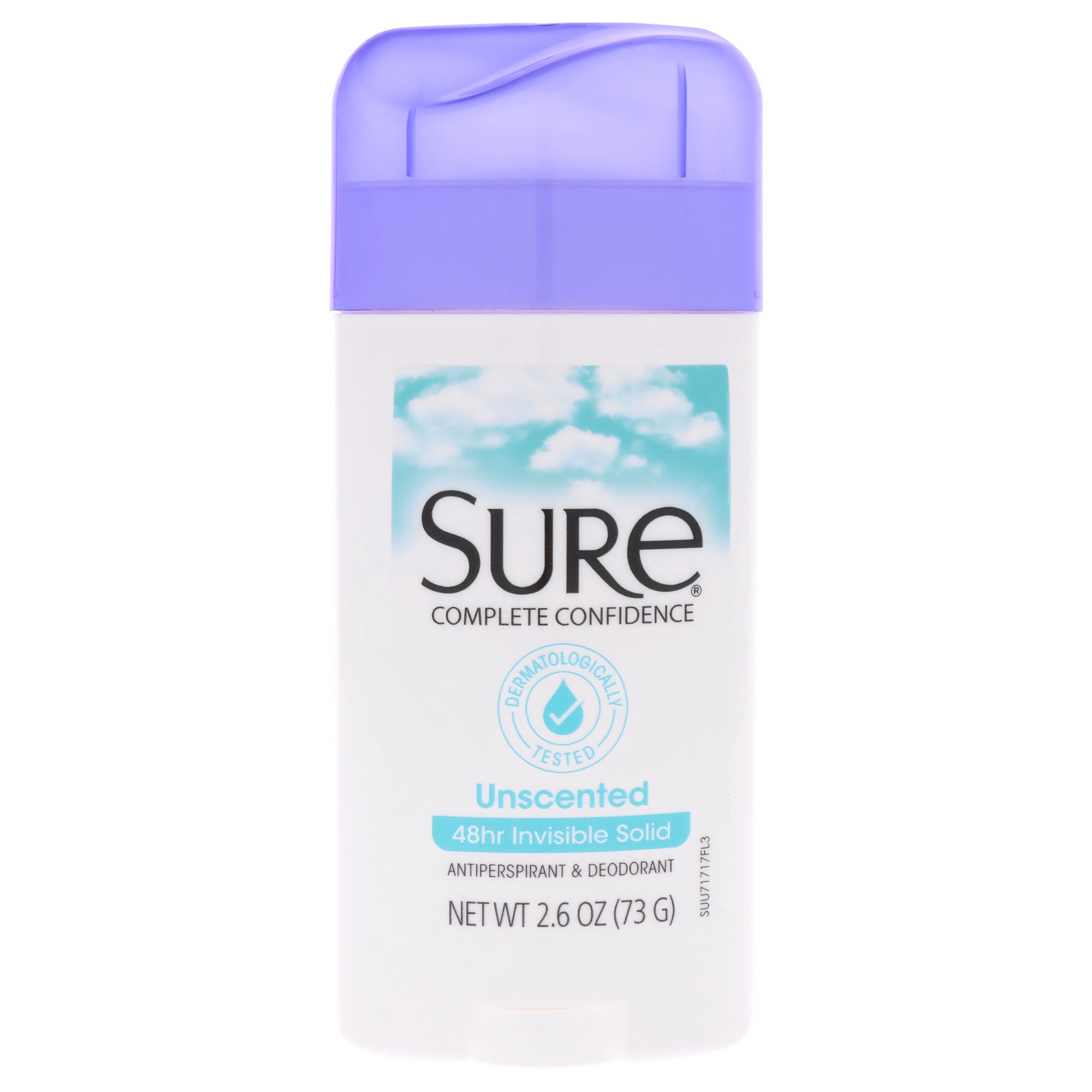 Sure Invisible Solid Anti-Perspirant and Deodorant - Unscented -Thefragrancemart.com