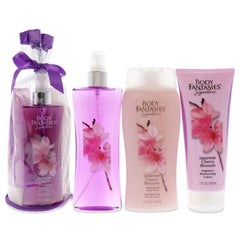 Body Fantasies Signature Japanese Cherry Blossom Set -Thefragrancemart.com