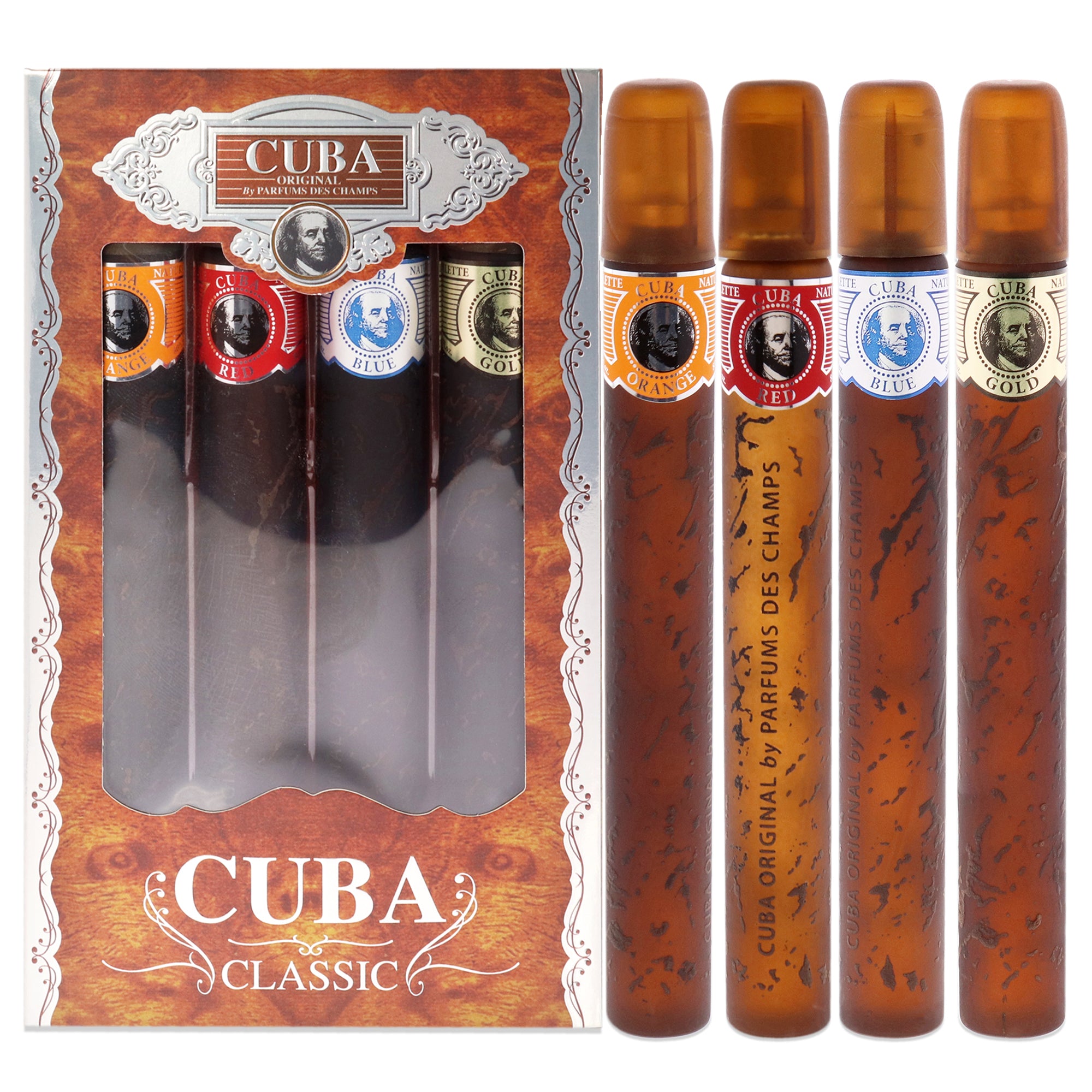 Cuba 4 Pc Gift Set-Thefragrancemart.com
