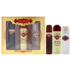Cuba Royal 3 Pc Gift Set-Thefragrancemart.com