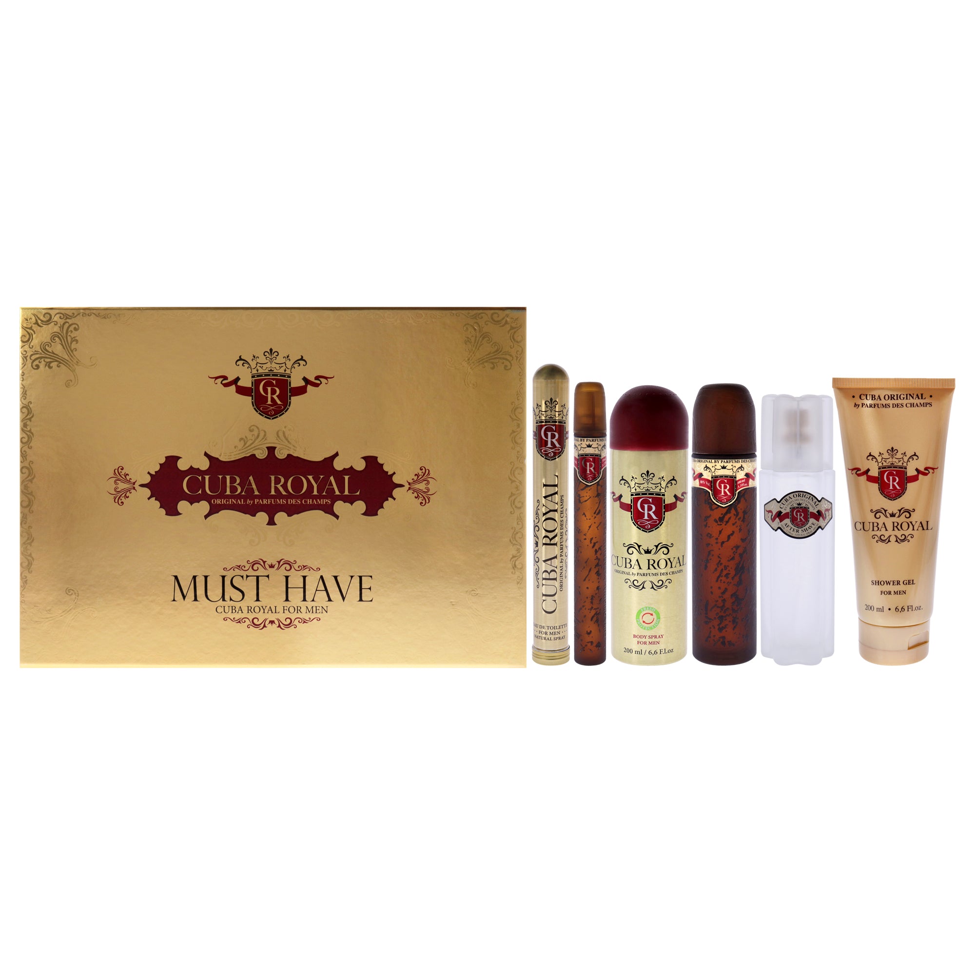 Cuba Royal 5 Pc Gift Set-Thefragrancemart.com