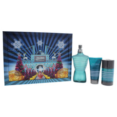 Jean Paul Gaultier Le Male 3 Pc Gift Set-Thefragrancemart.com