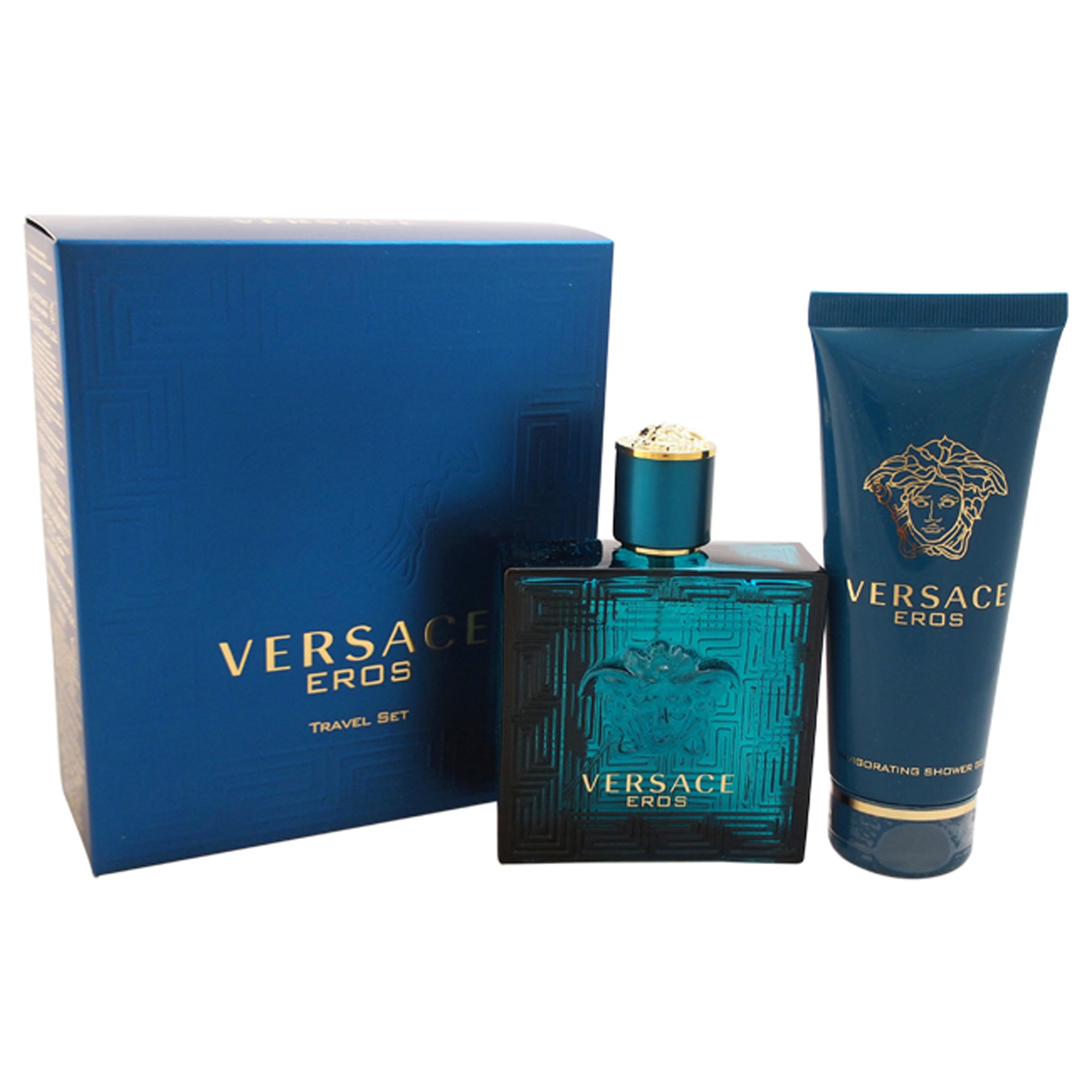 Versace Eros 2 Pc Gift Set-Thefragrancemart.com