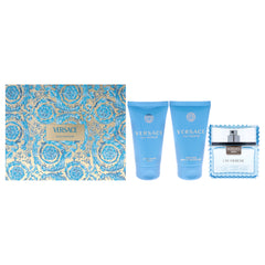 Versace Eau Fraiche 3 Pc Gift Set-Thefragrancemart.com