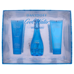 Davidoff Cool Water 3 Pc Gift Set-Thefragrancemart.com