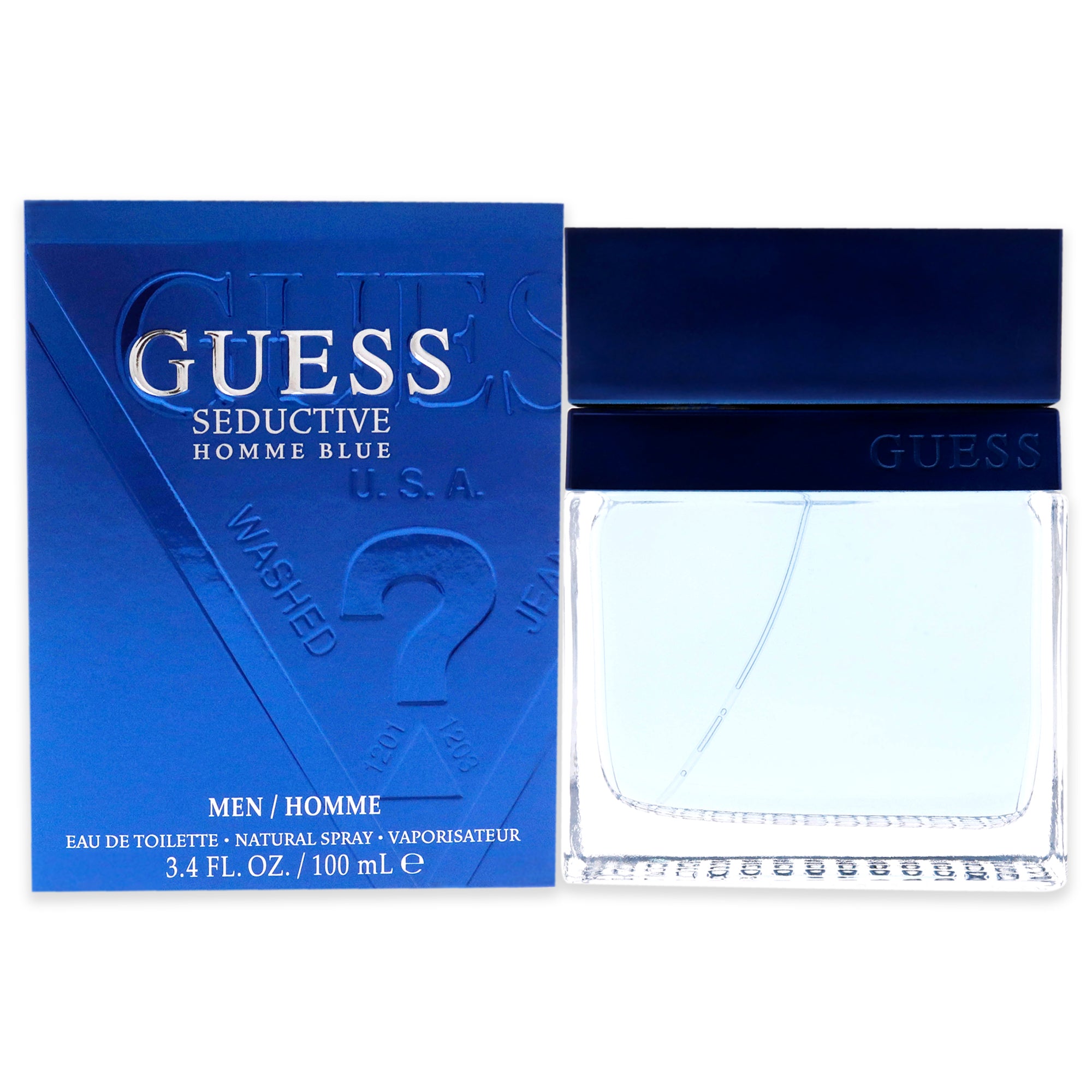 Guess Seductive Homme Blue Eau De Toilette-Thefragrancemart.com