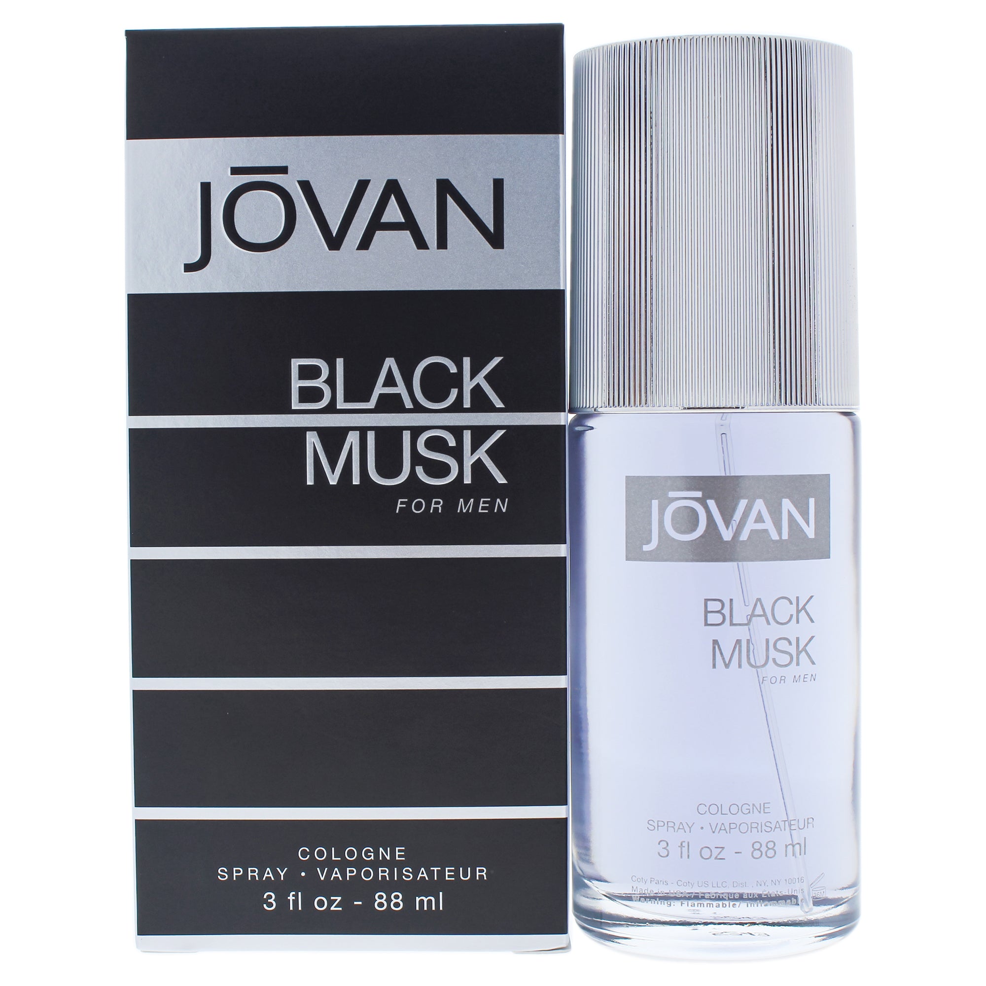 Jovan Black Musk Eau De Cologne-Thefragrancemart.com