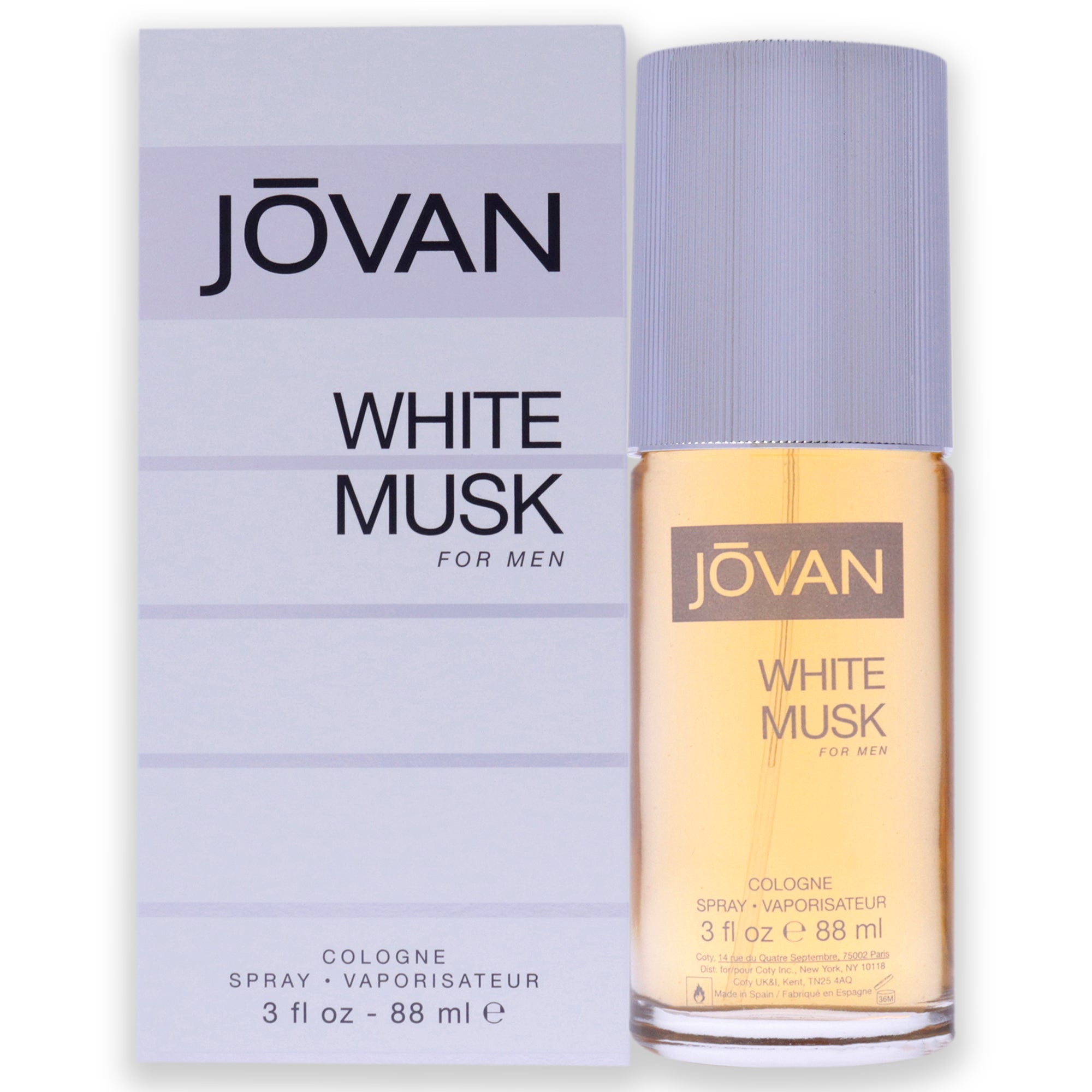 Jovan White Musk Eau De Cologne-Thefragrancemart.com