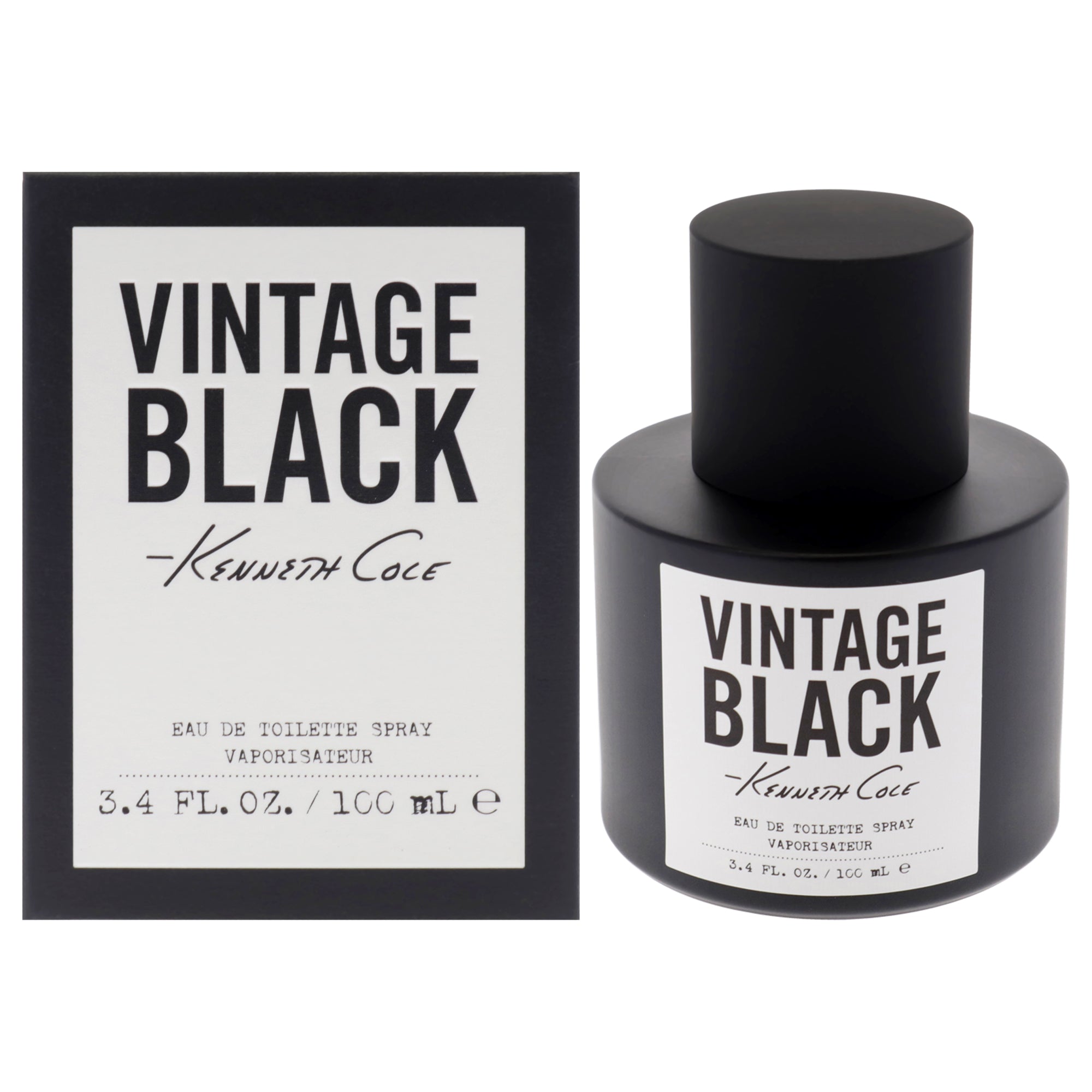 Kenneth Cole Vintage Black Eau De Toilette-Thefragrancemart.com