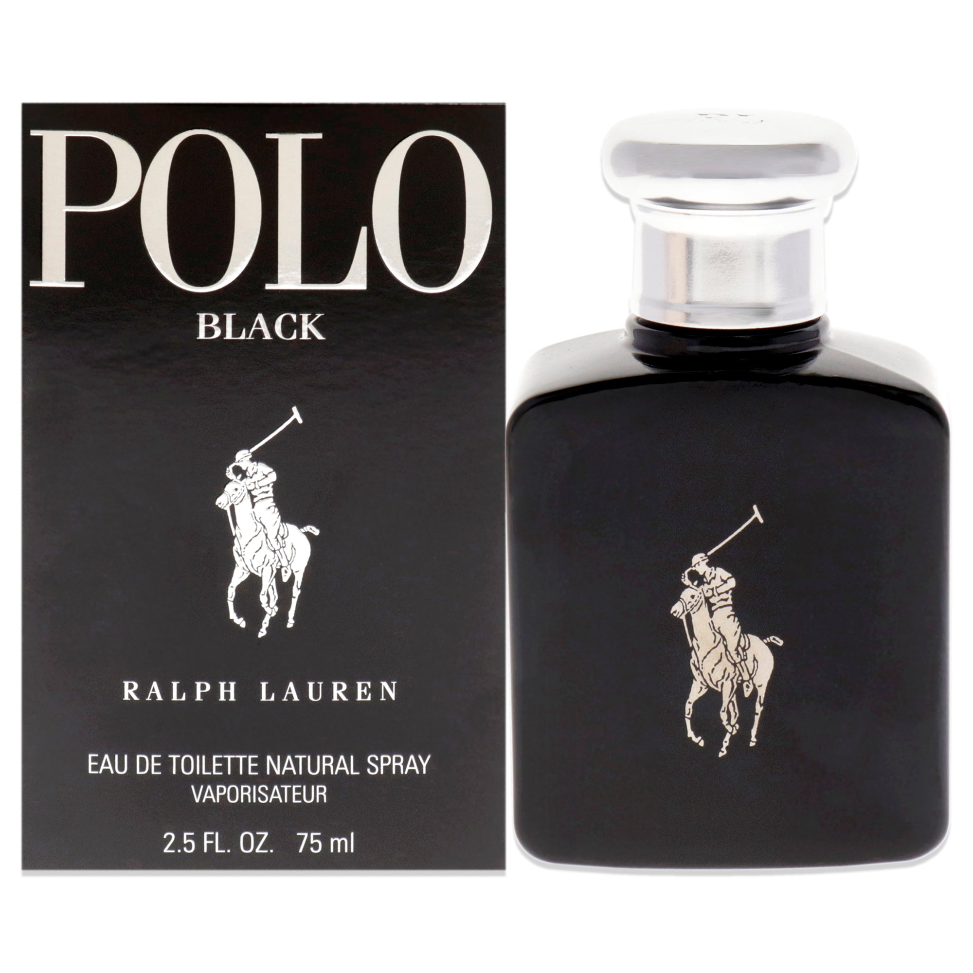 Ralph Lauren Polo Black Eau De Toilette-Thefragrancemart.com