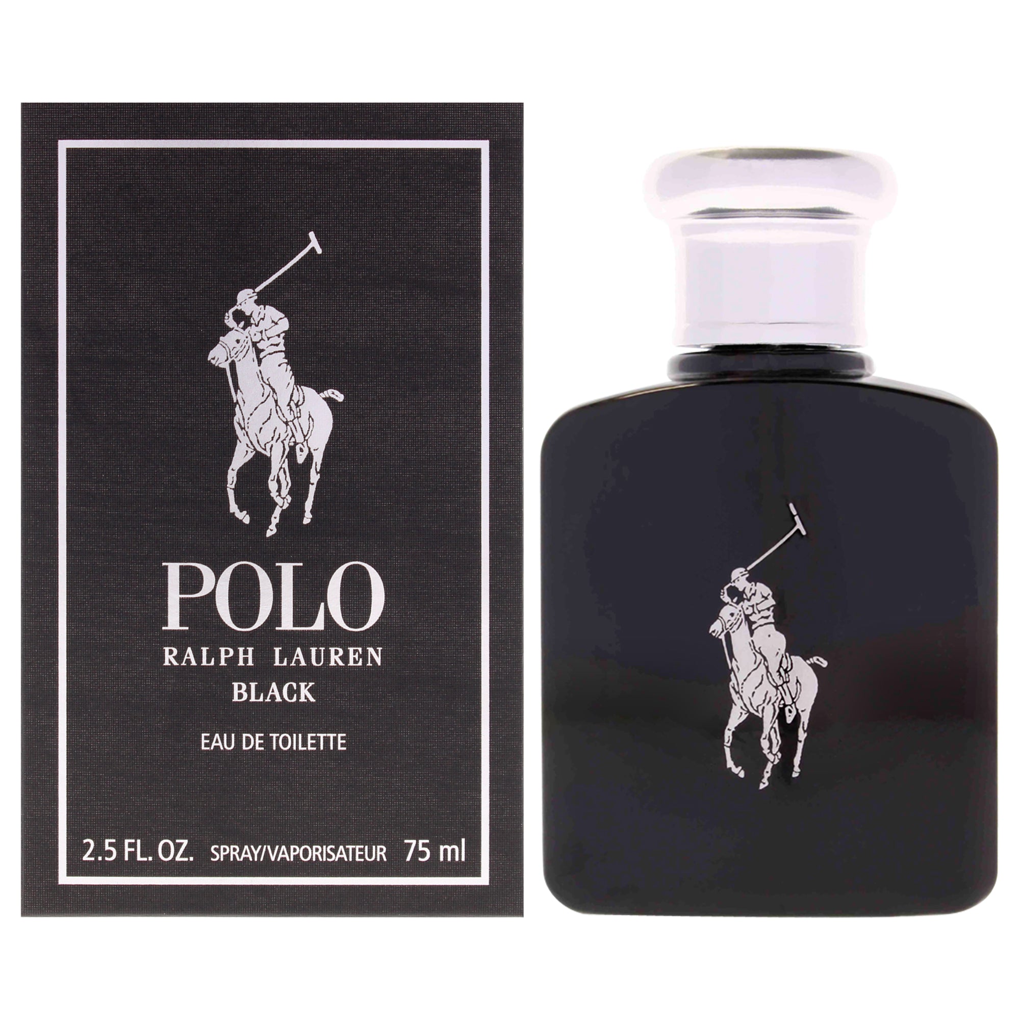 Ralph Lauren Polo Black Eau De Toilette-Thefragrancemart.com