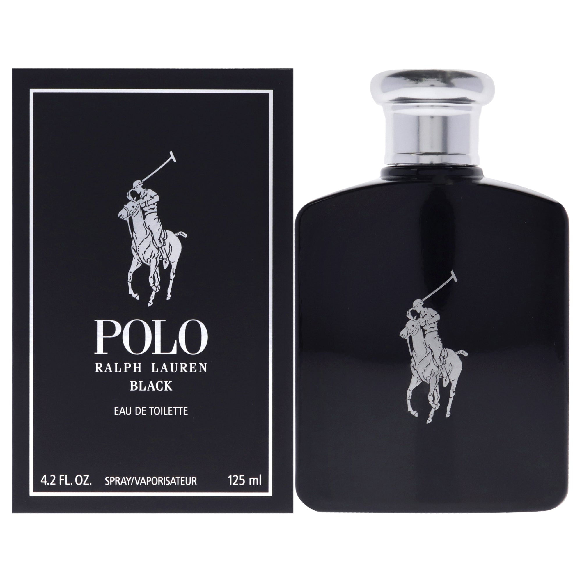 Ralph Lauren Polo Black Eau De Toilette-Thefragrancemart.com