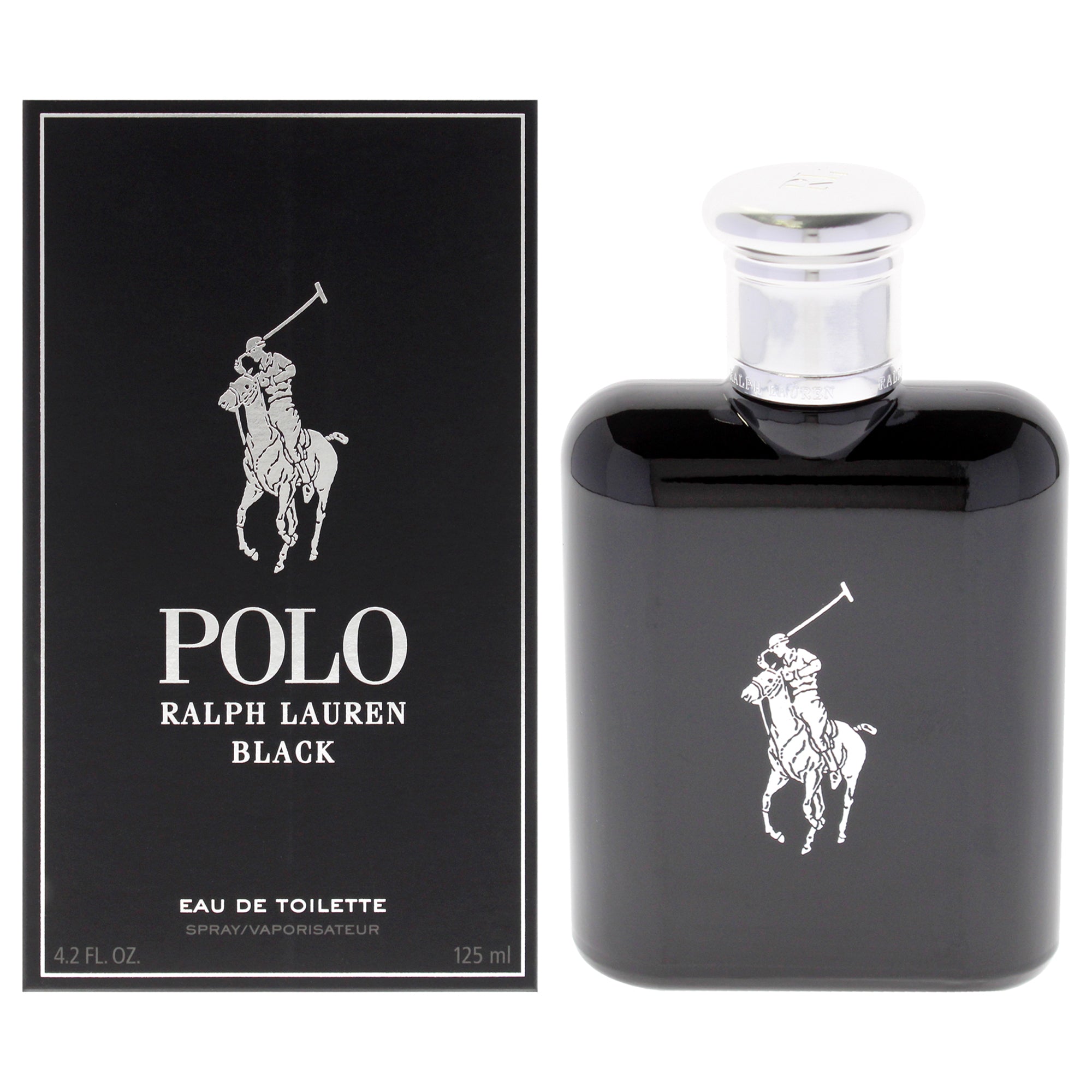 Ralph Lauren Polo Black Eau De Toilette-Thefragrancemart.com