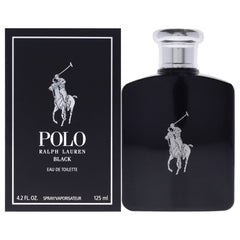 Ralph Lauren Polo Black Eau De Toilette-Thefragrancemart.com