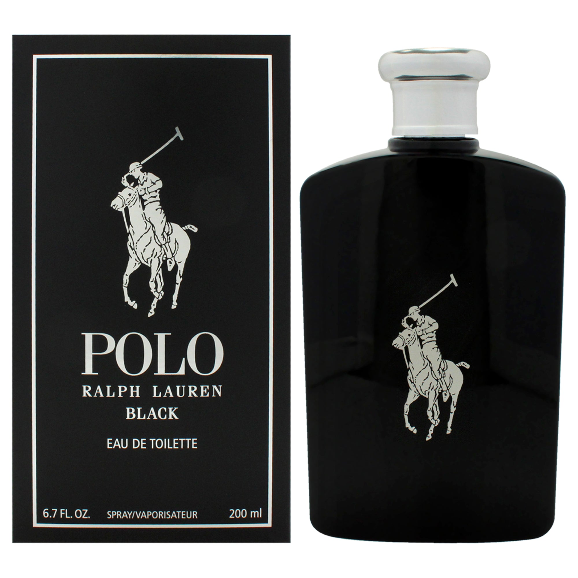 Ralph Lauren Polo Black Eau De Toilette-Thefragrancemart.com