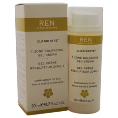 REN Clarimatte T-Zone Balancing Gel Cream - Combination To Oily Skin -Thefragrancemart.com