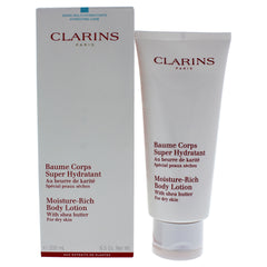 Clarins Moisture Rich Body Lotion with Shea Butter (Dry Skin) -Thefragrancemart.com
