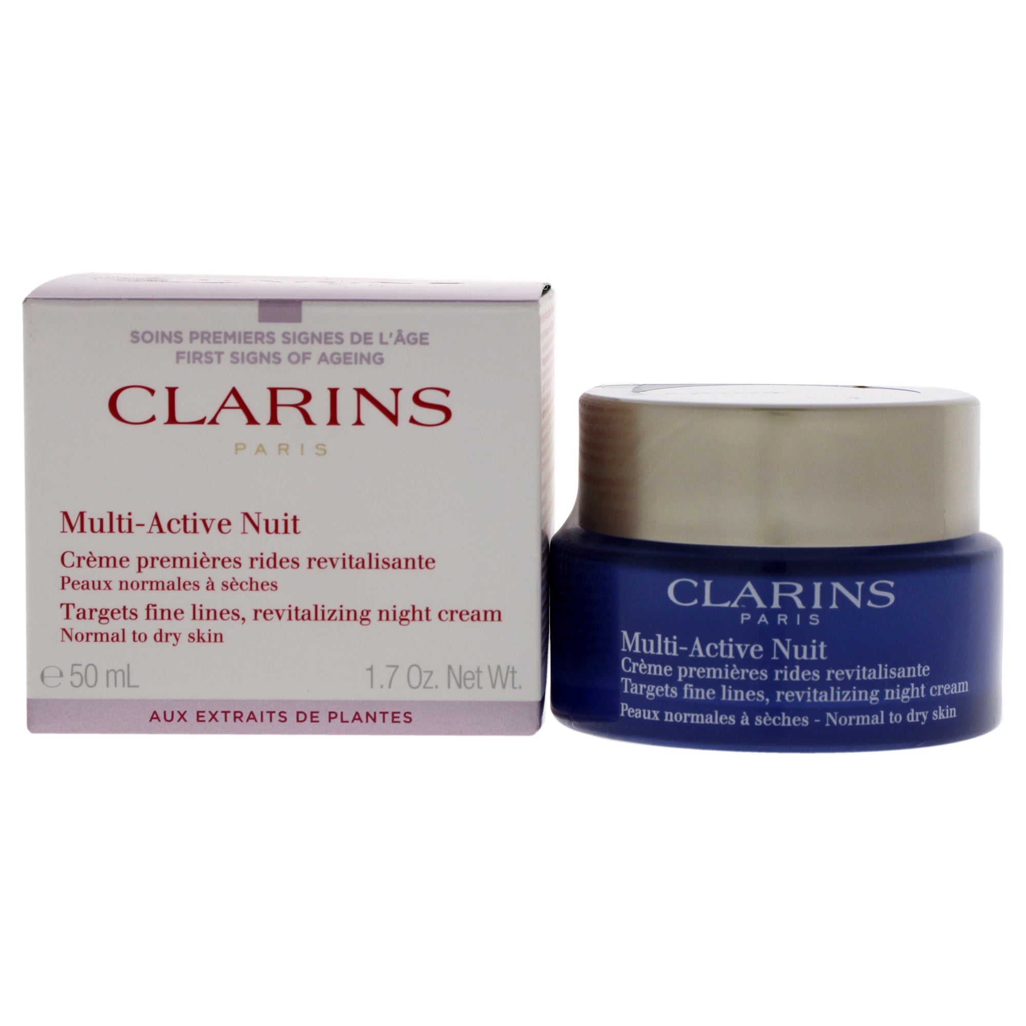 Clarins Multi-Active Night Cream - Normal to Dry Skin -Thefragrancemart.com