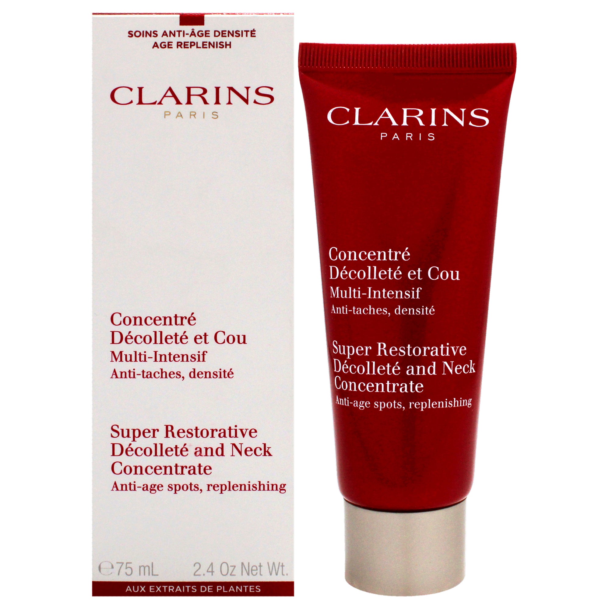 Clarins Super Restorative Decollete and Neck Concentrate -Thefragrancemart.com