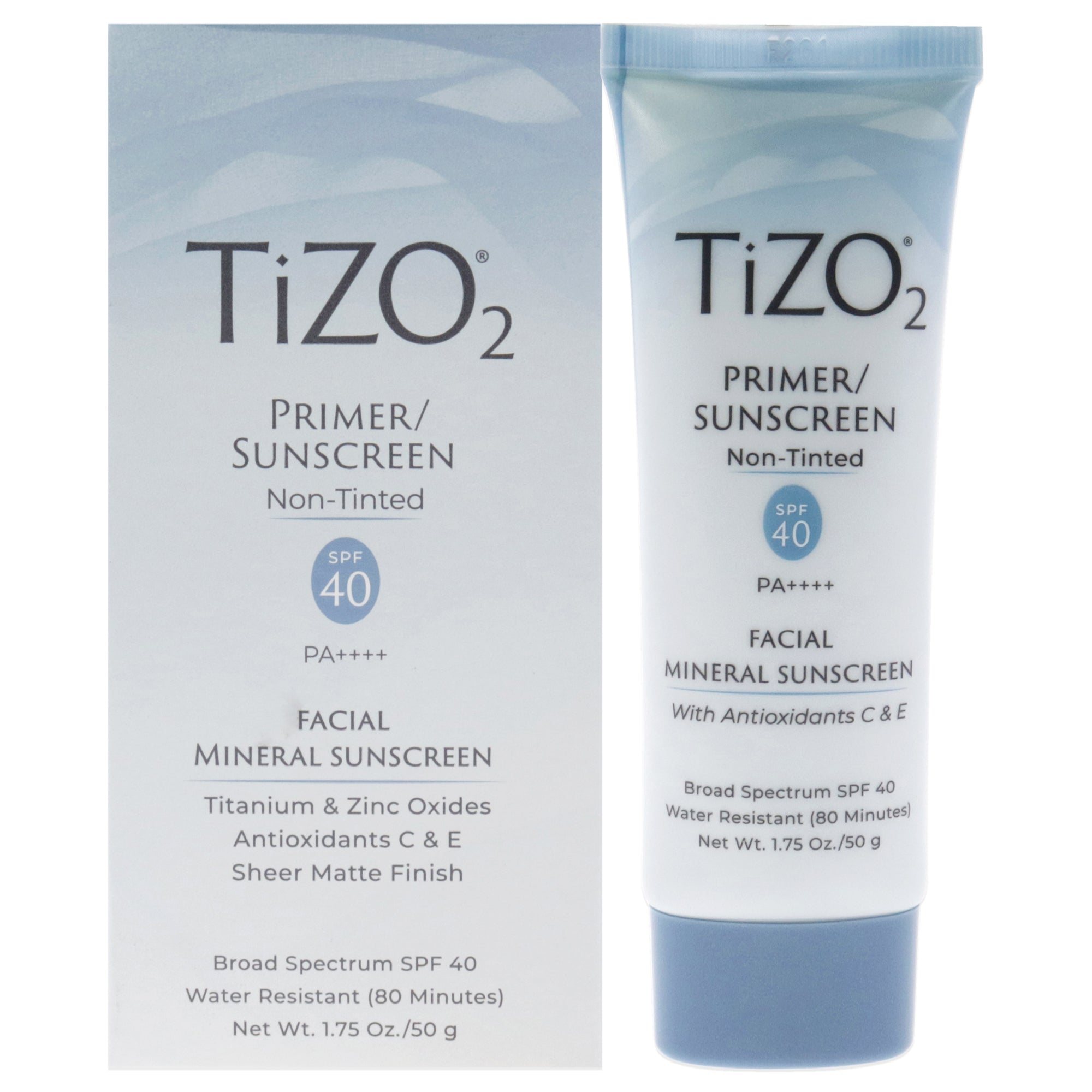 Tizo2 Facial Primer Non-tinted SPF 40 -Thefragrancemart.com