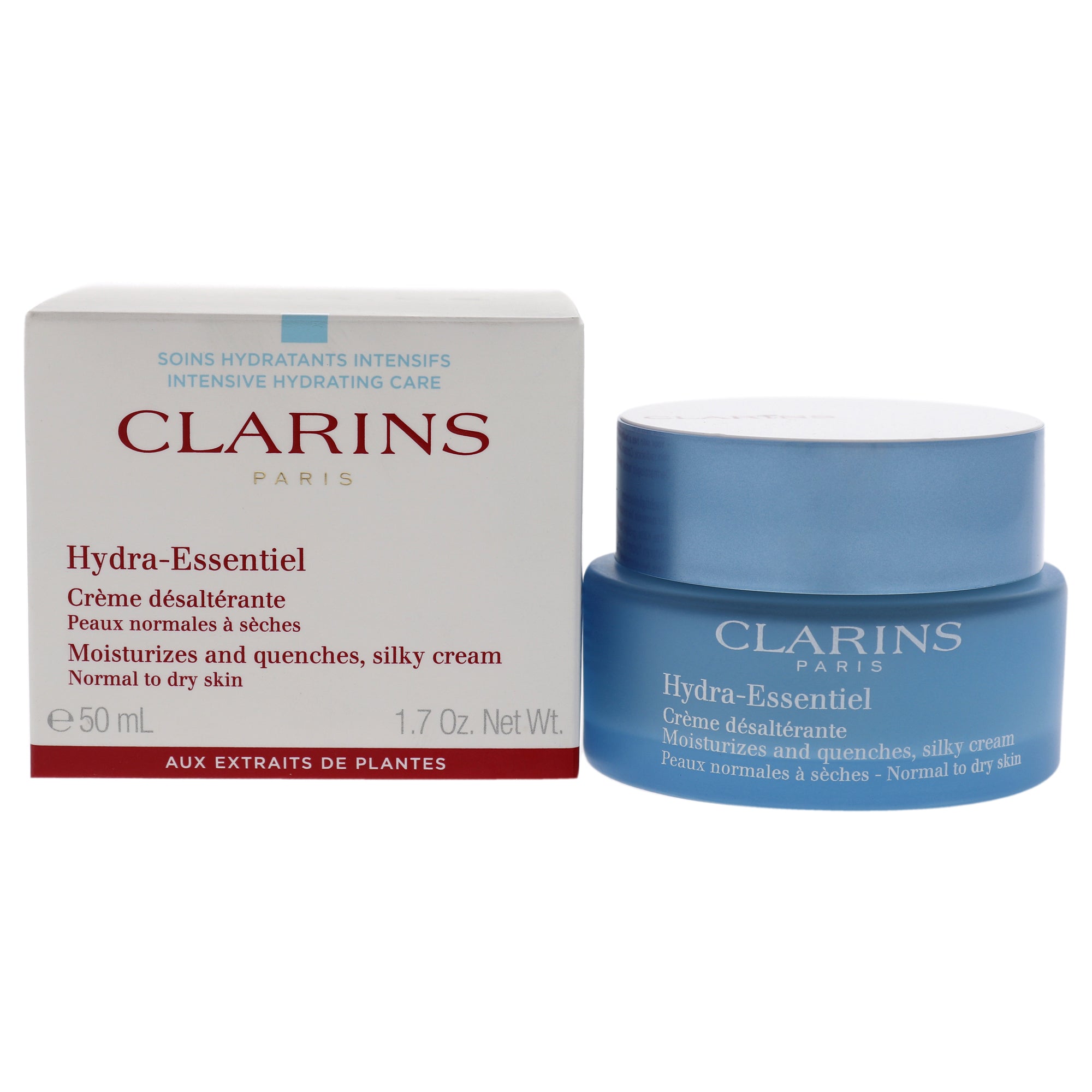 Clarins Hydra-Essentiel Silky Cream - Normal to Dry Skin -Thefragrancemart.com