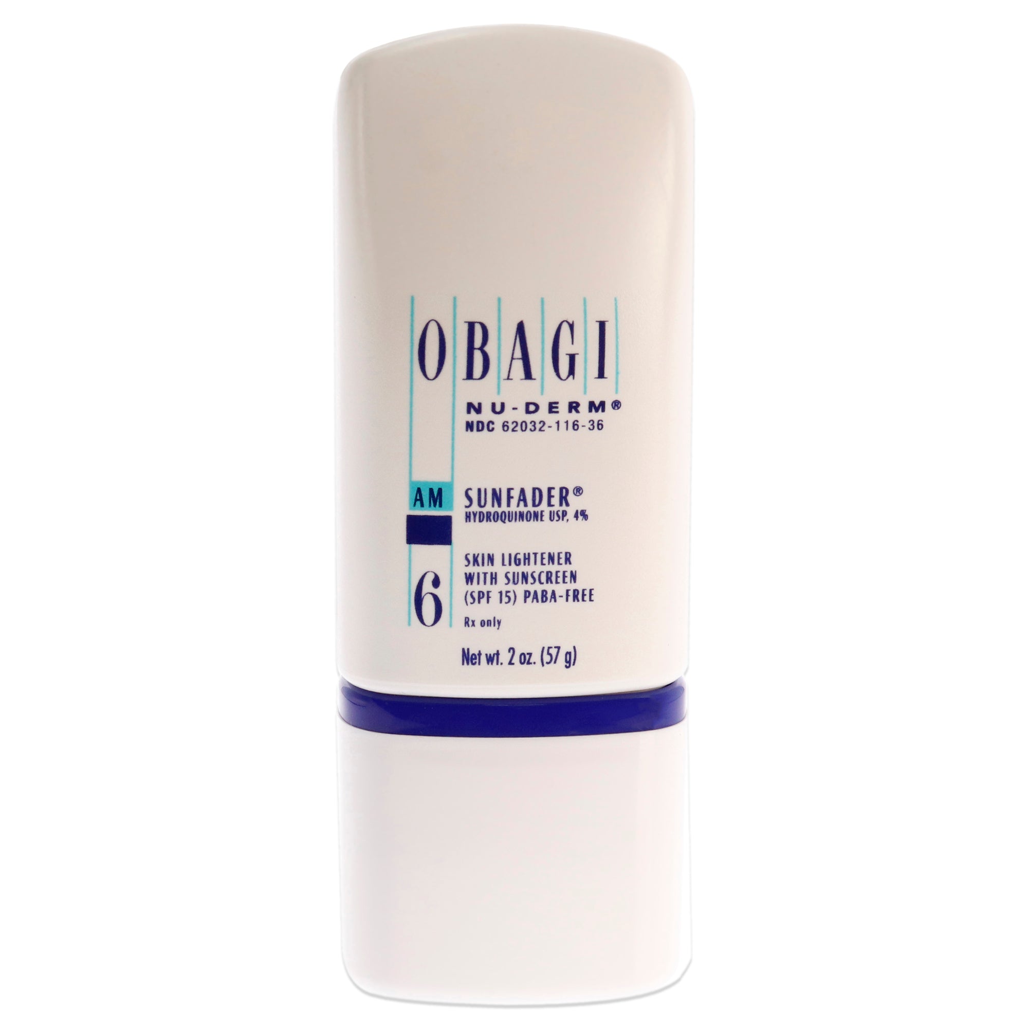 Obagi Nu-Derm 6 AM Sunfader Skin Lightener with Sunscreen SPF 15 -Thefragrancemart.com