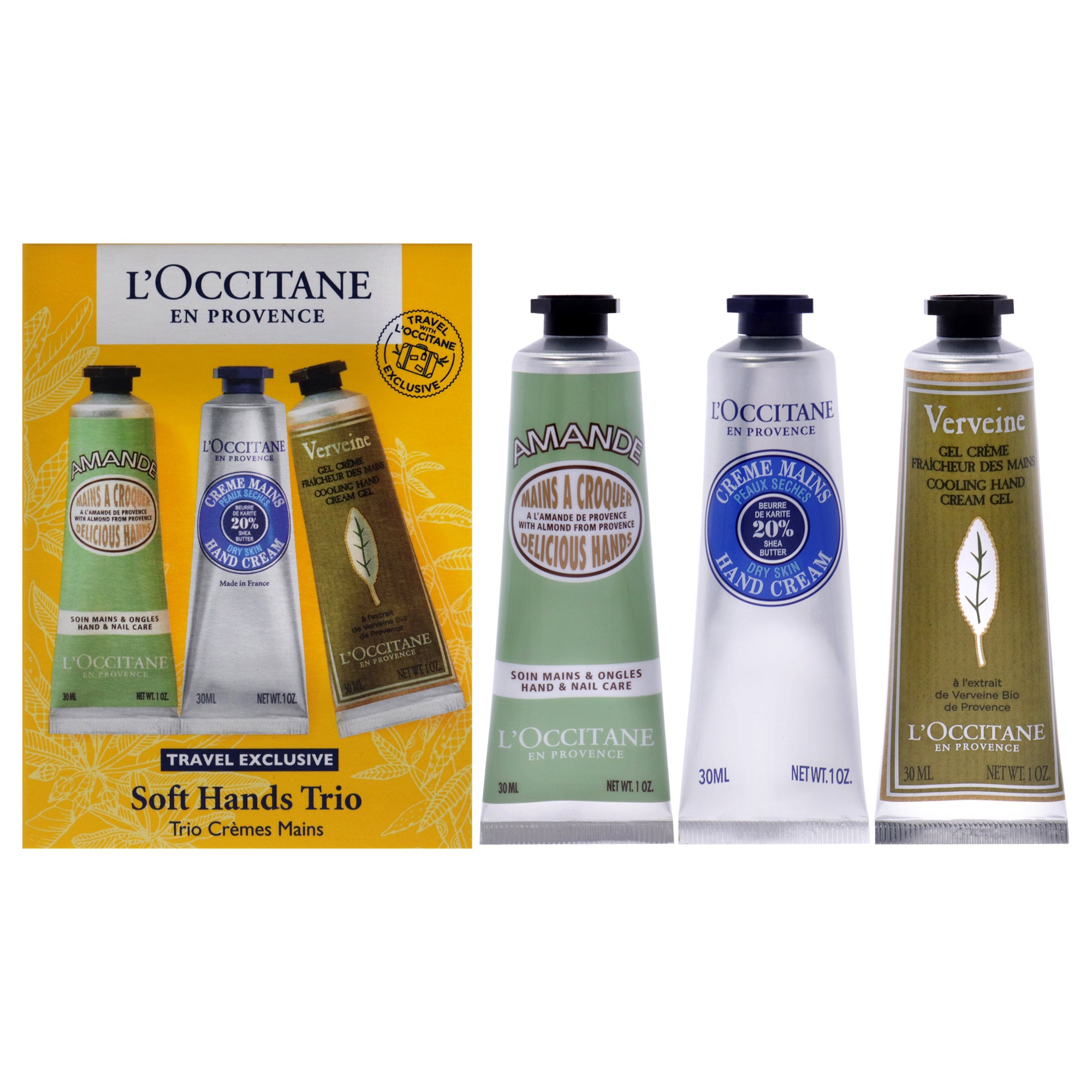 LOccitane Soft Hands Trio -Thefragrancemart.com