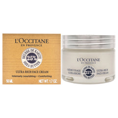 LOccitane Shea Butter Ultra Rich Face Cream -Thefragrancemart.com