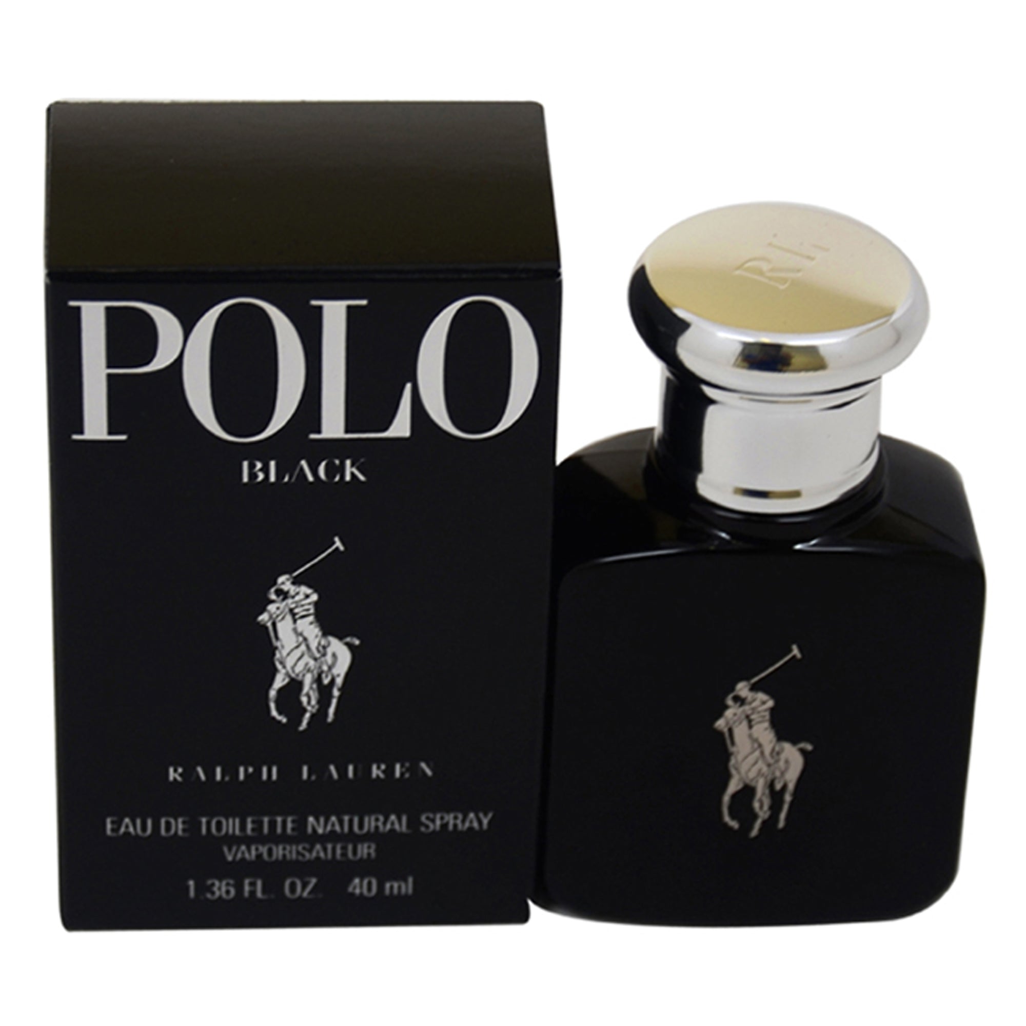 Ralph Lauren Polo Black Eau De Toilette-Thefragrancemart.com