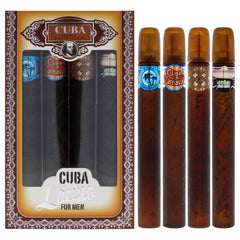 Cuba Latino Collection 4 Pc Gift Set-Thefragrancemart.com