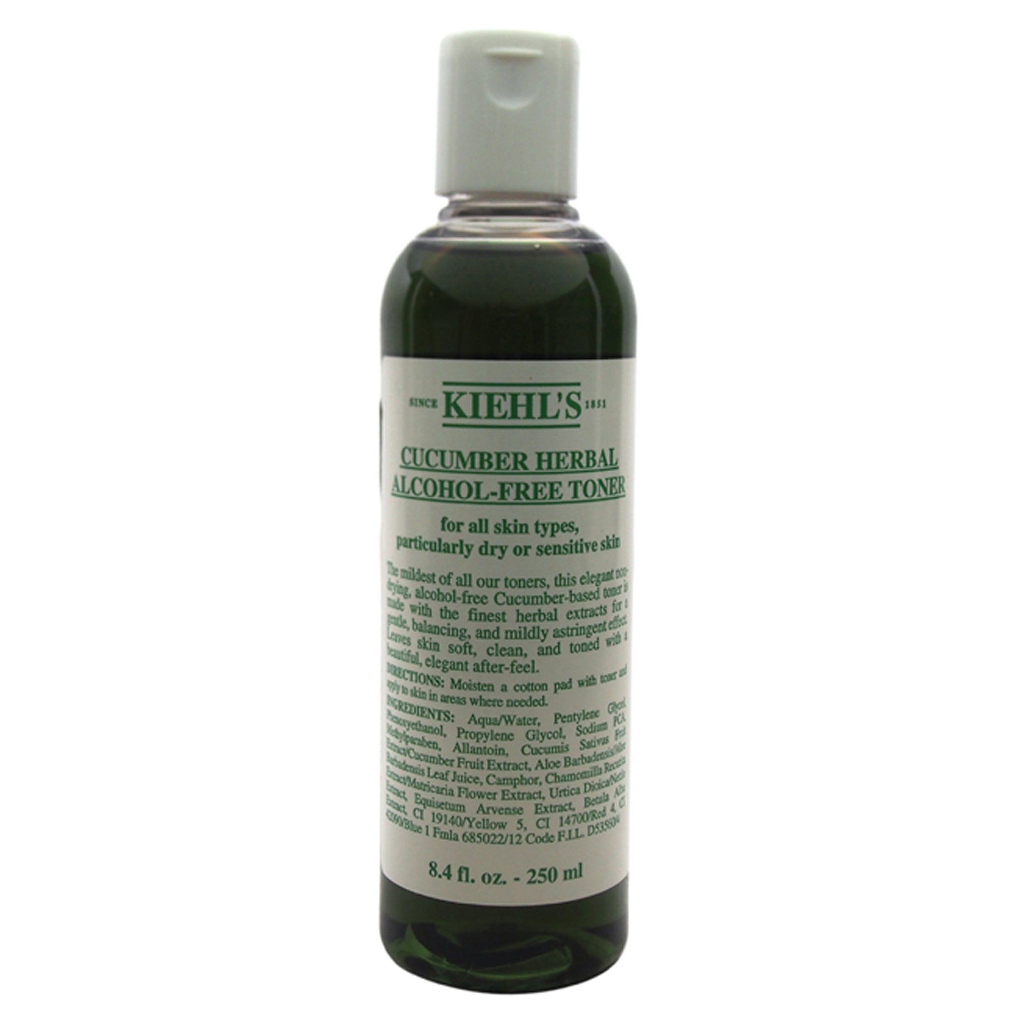 Kiehls Cucumber Herbal Alcohol-Free Toner For All Skin Types -Thefragrancemart.com