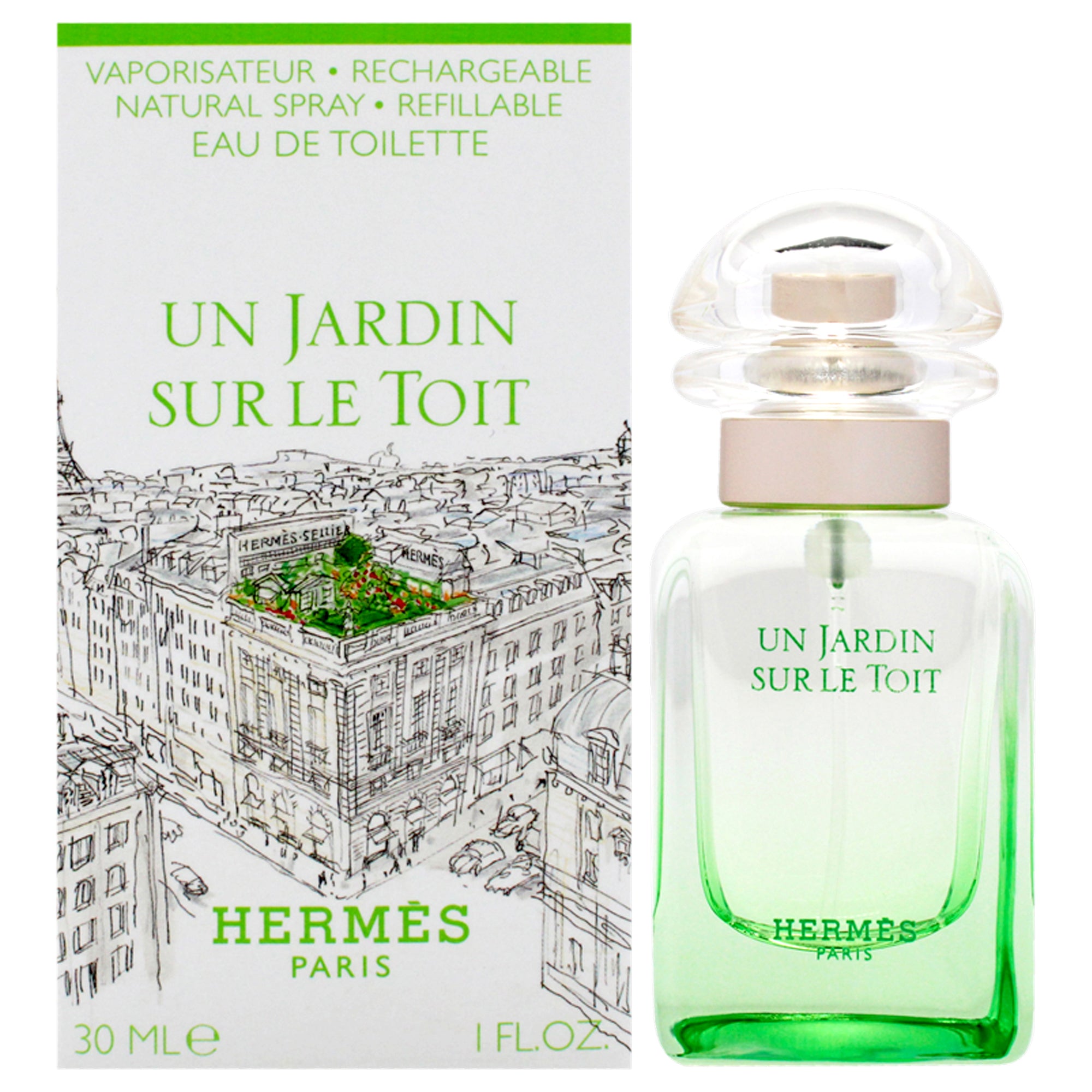 Hermes Un Jardin Sur Le Toit Eau De Toilette-Thefragrancemart.com