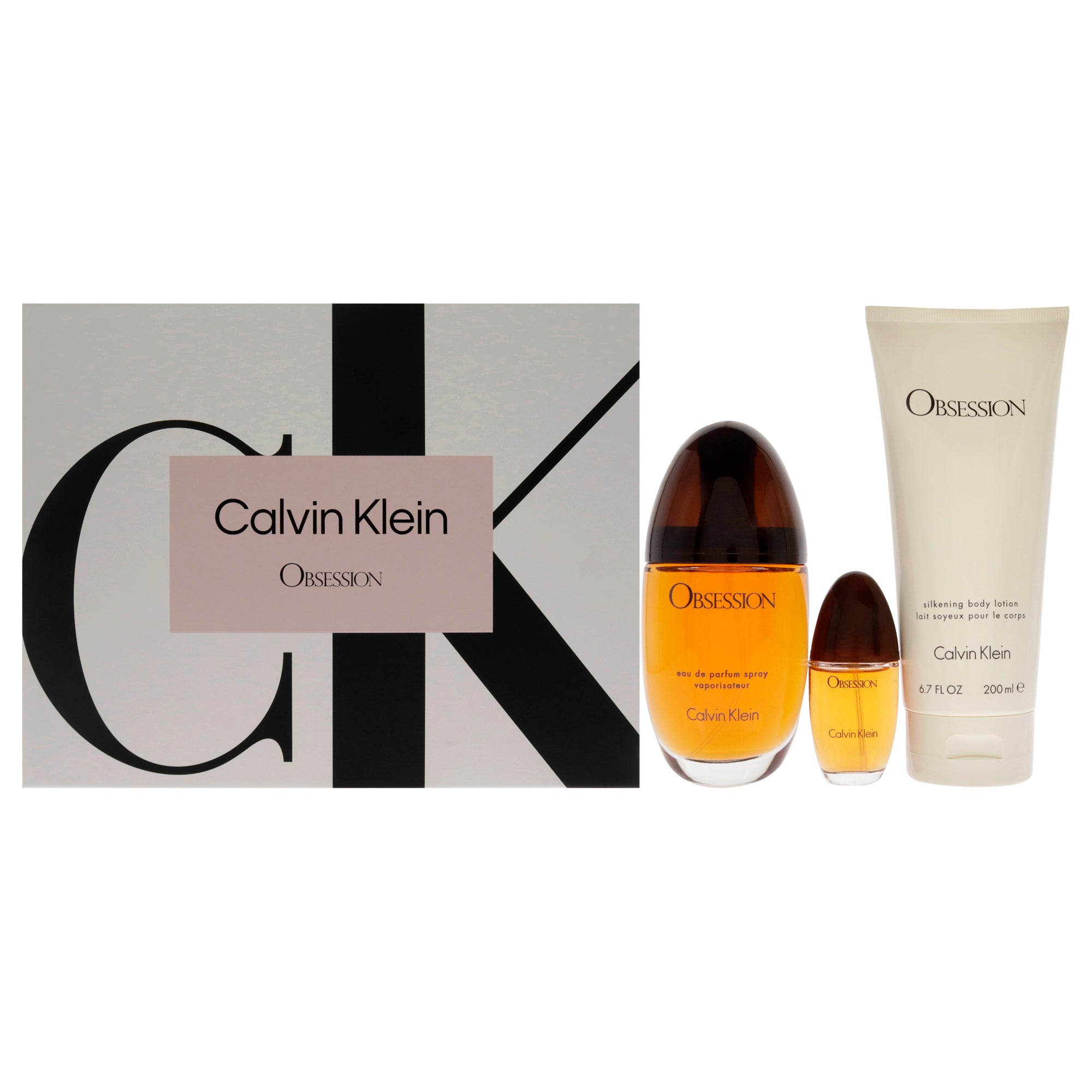 Calvin Klein Obsession 3 Pc Gift Set-Thefragrancemart.com