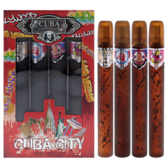 Cuba City 4 Pc Gift Set-Thefragrancemart.com
