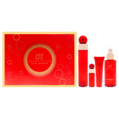 Perry Ellis 360 Red 4 Pc Gift Set-Thefragrancemart.com