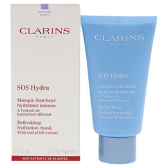 Clarins SOS Hydra Refreshing Hydration Mask -Thefragrancemart.com