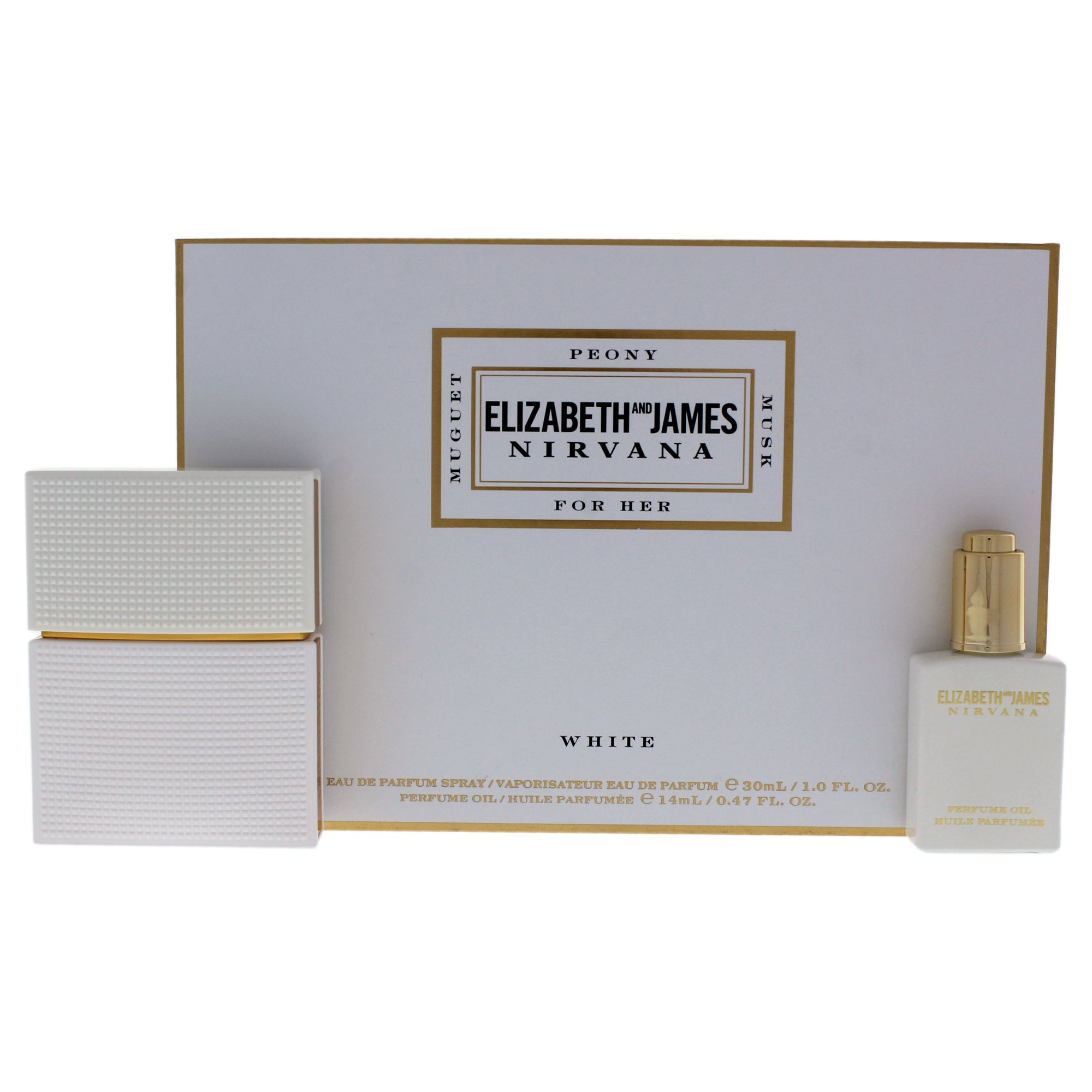 Elizabeth and James Nirvana White 2 Pc Gift Set-Thefragrancemart.com