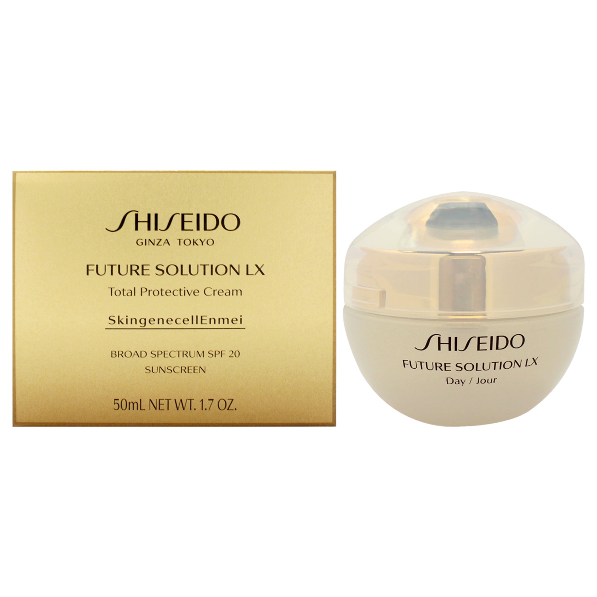 Shiseido Future Solution LX Total Protective Cream SPF 20 -Thefragrancemart.com