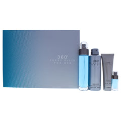 Perry Ellis 360 4 Pc Gift Set-Thefragrancemart.com