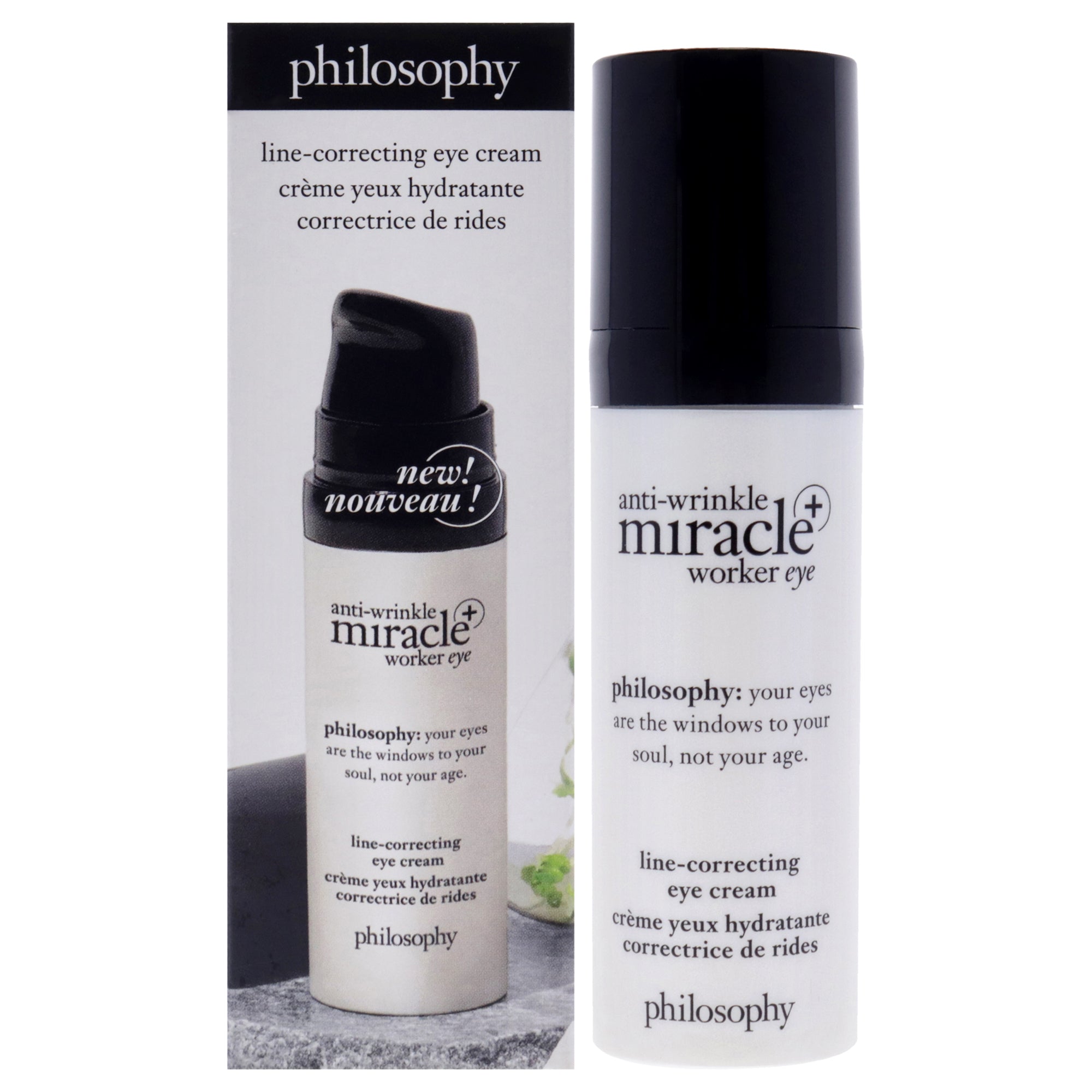 Philosophy Anti-Wrinkle Miracle Worker Eye Plus -Thefragrancemart.com