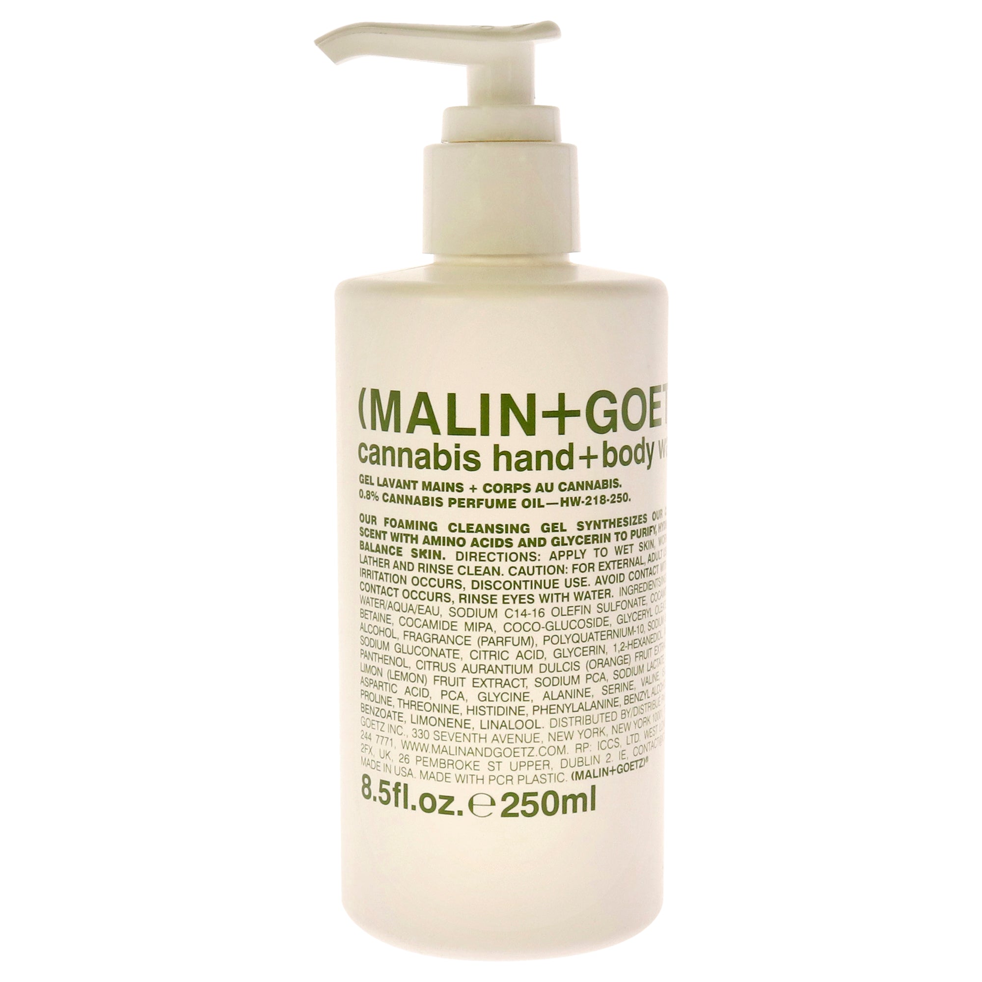 Malin + Goetz Cannabis Hand and Body Wash -Thefragrancemart.com