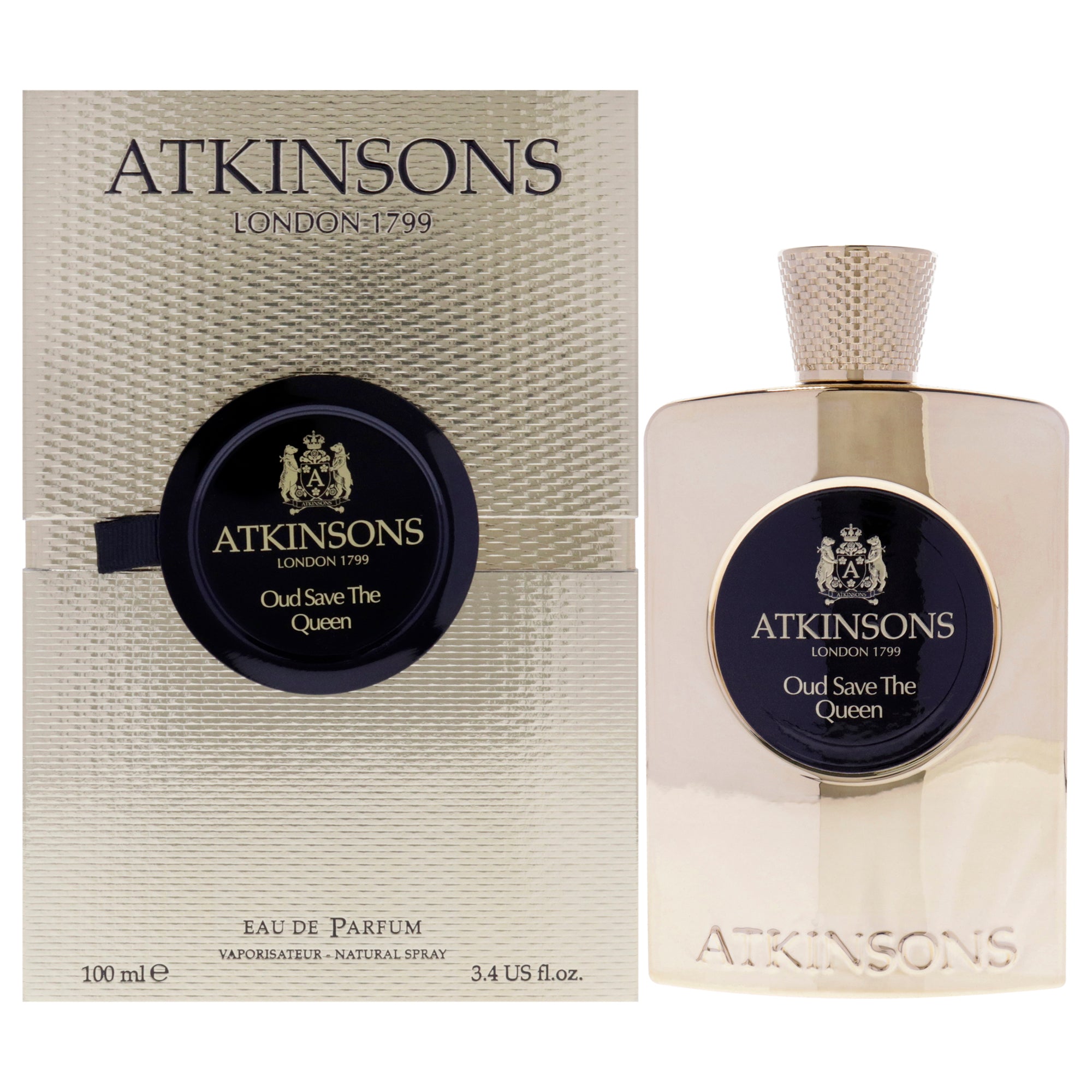 Atkinsons Oud Save The Queen Eau De Parfum-Thefragrancemart.com