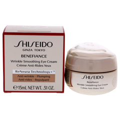 Shiseido Benefiance Wrinkle Smoothing Eye Cream -Thefragrancemart.com