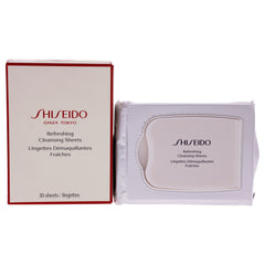 Shiseido Refreshing Cleansing Sheet -Thefragrancemart.com