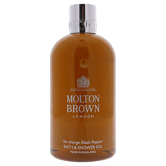 Molton Brown Re-Charge Black Pepper Bath and Shower Gel -Thefragrancemart.com