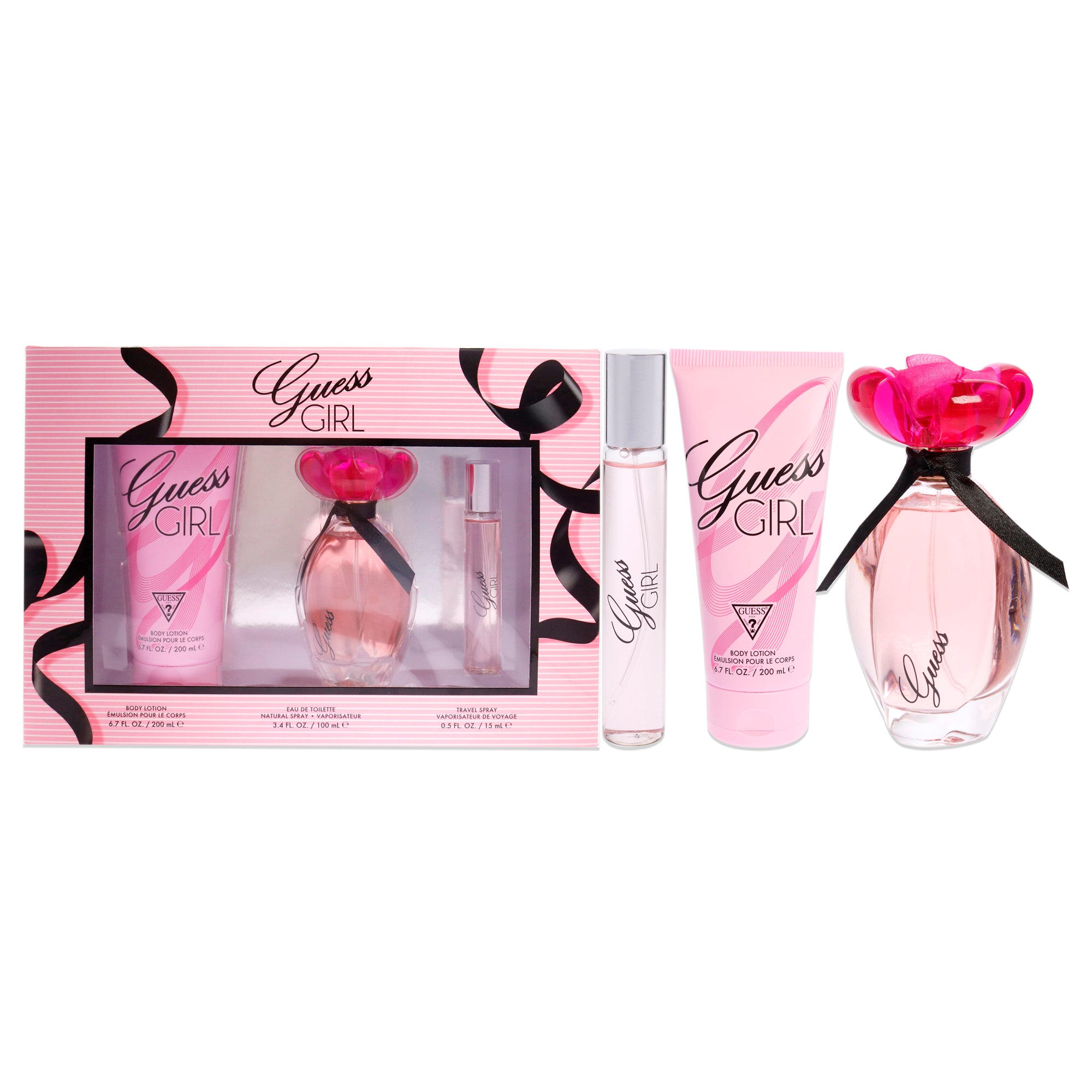 Guess Girl 3 Pc Gift Set-Thefragrancemart.com