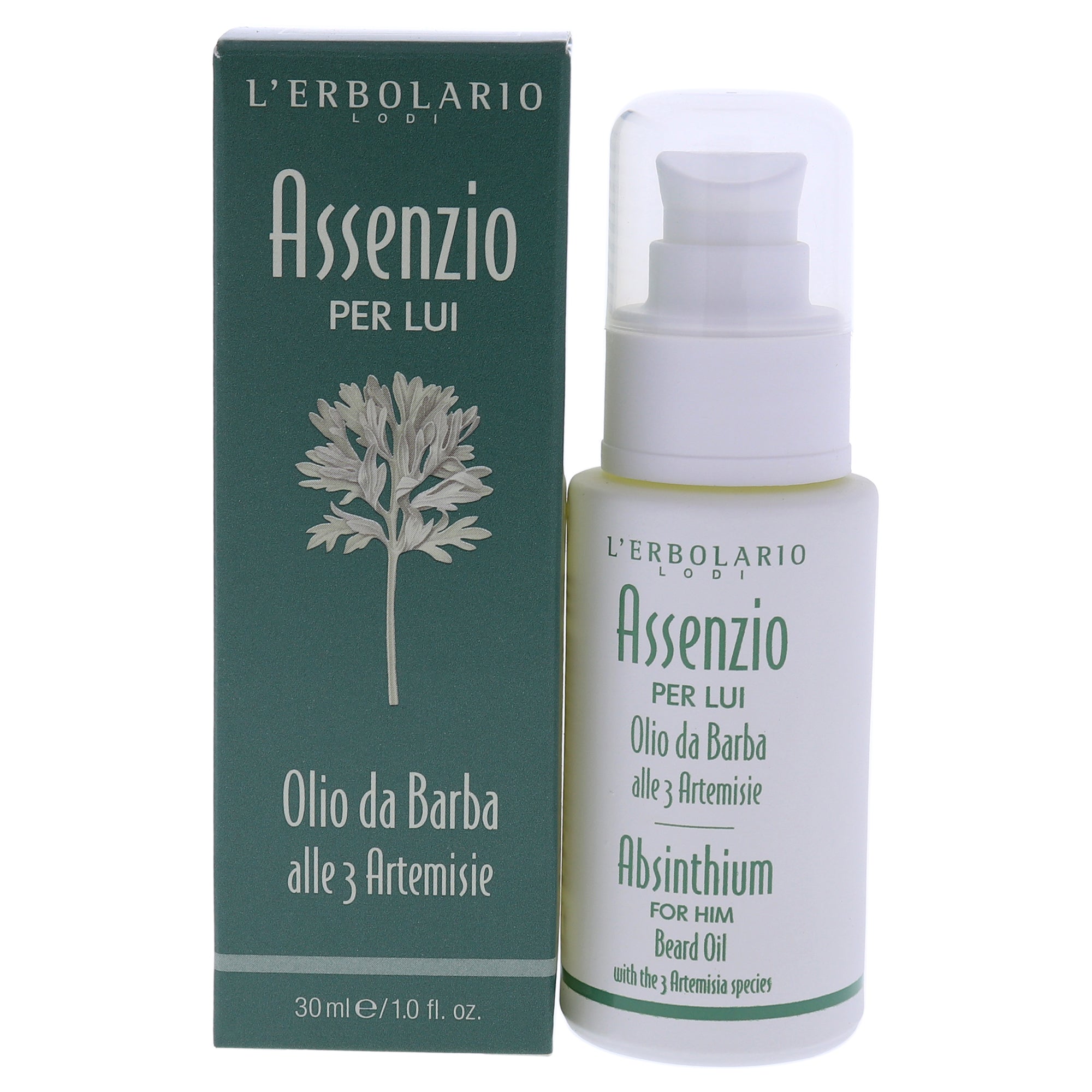 LErbolario Beard Oil - Absinthium -Thefragrancemart.com