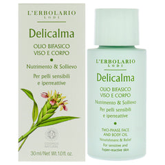 LErbolario Delicalma Two-Phase Face and Body Oil -Thefragrancemart.com
